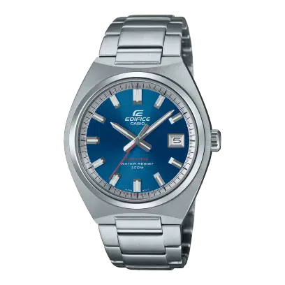 Casio EFB-109D-2AVDF Edifice 10 ATM Suya Dayanıklı Çizilmez Safir Cama Sahip Çelik Kasa Çelik Kordon Metalik Renk Erkek Kol Saati
