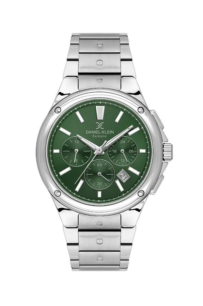 Daniel Klein DK.1.13746-4 Exclusive Çelik Kaplama Fonksiyonlar Aktif Metalik Renk Erkek Kol Saati